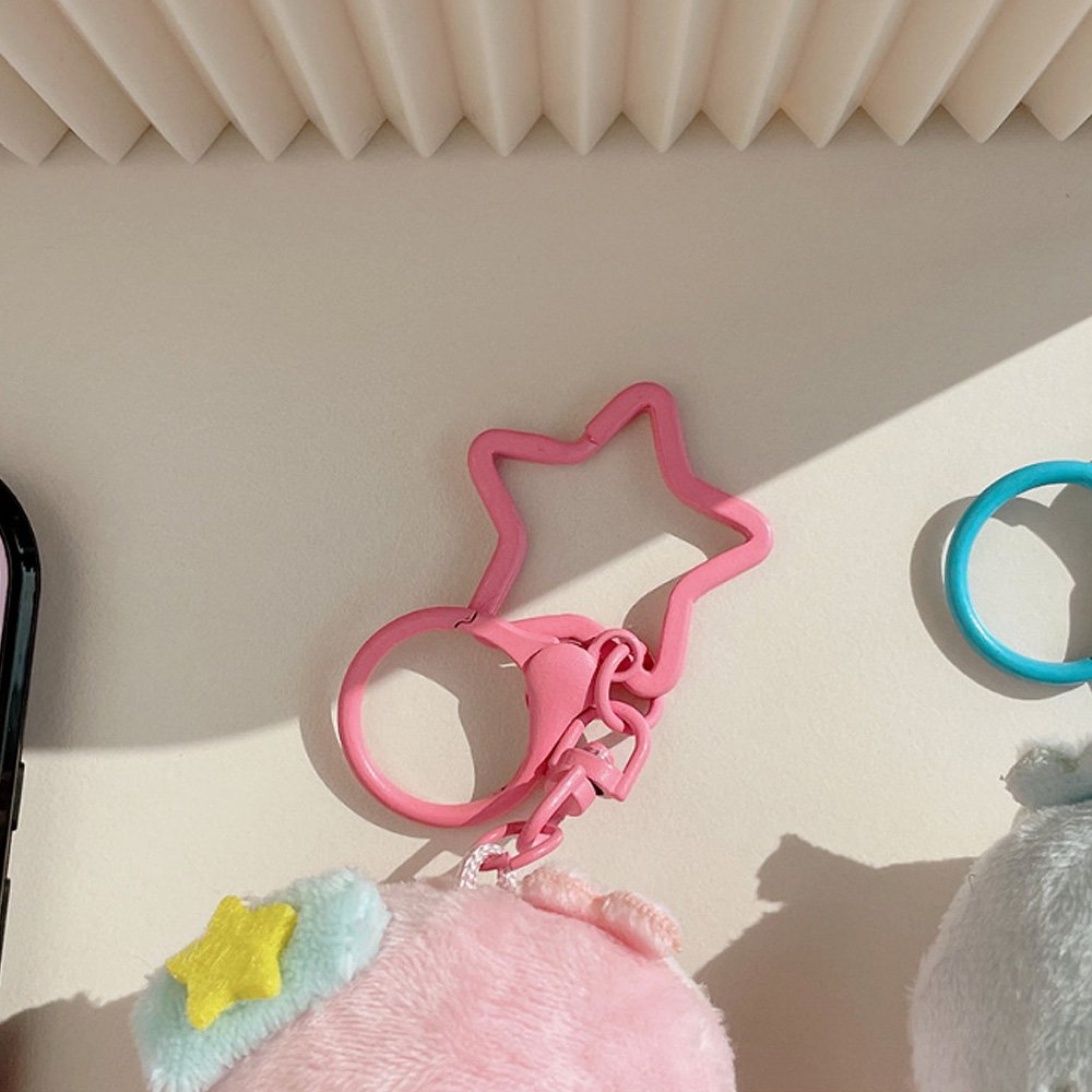 Sanrio Little Twin Stars Mascot Plush Keychain