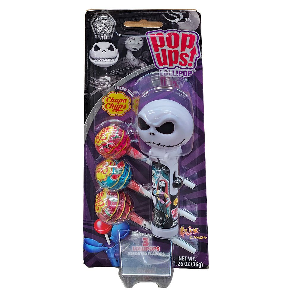 The Nightmare Before Christmas Pop Ups 3 Chupa Chups Lollipops
