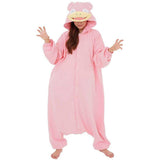 Pokemon Slowpoke Costume Kigurumi Jumpsuit
