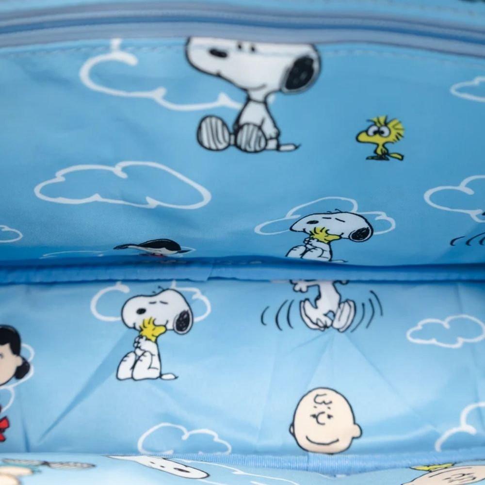 Whatever! Makes You Happy x Peanuts 75th Anniversary Snoopy “Happiness Is a Good Friend” Crossbody Bag
