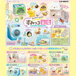 Promotional image of Sumikko Appliances toy set packaging with various miniature appliances.