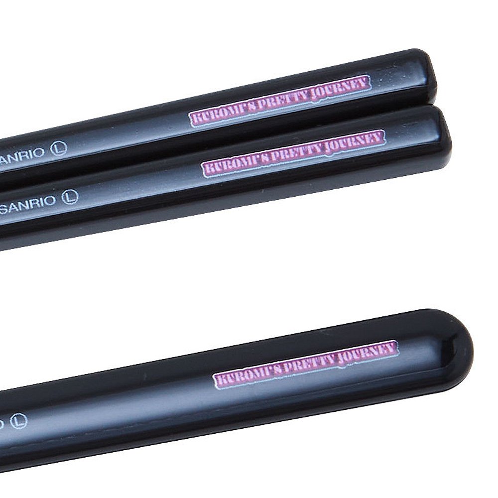 Sanrio Kuromi Chopsticks and Spoon with Case Set