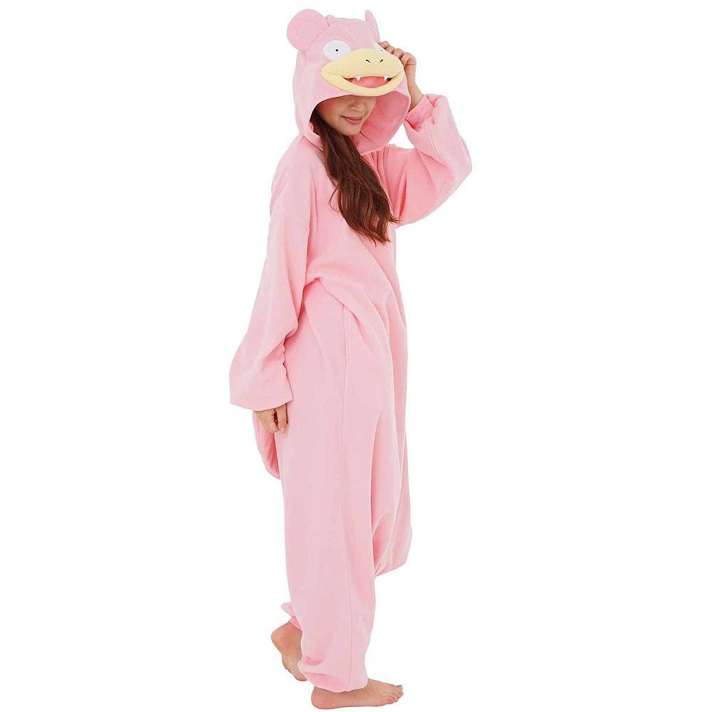 Pokemon Slowpoke Costume Kigurumi Jumpsuit