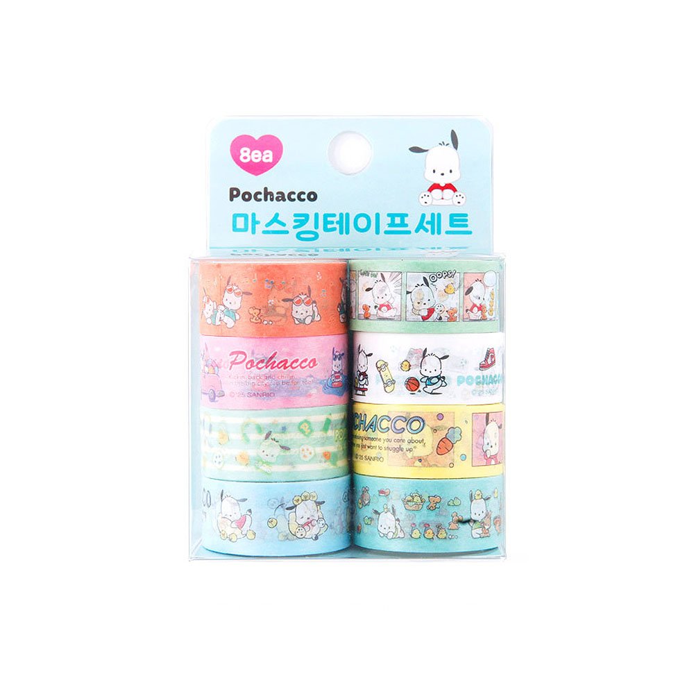 Sanrio Pochacco Masking Tape Set