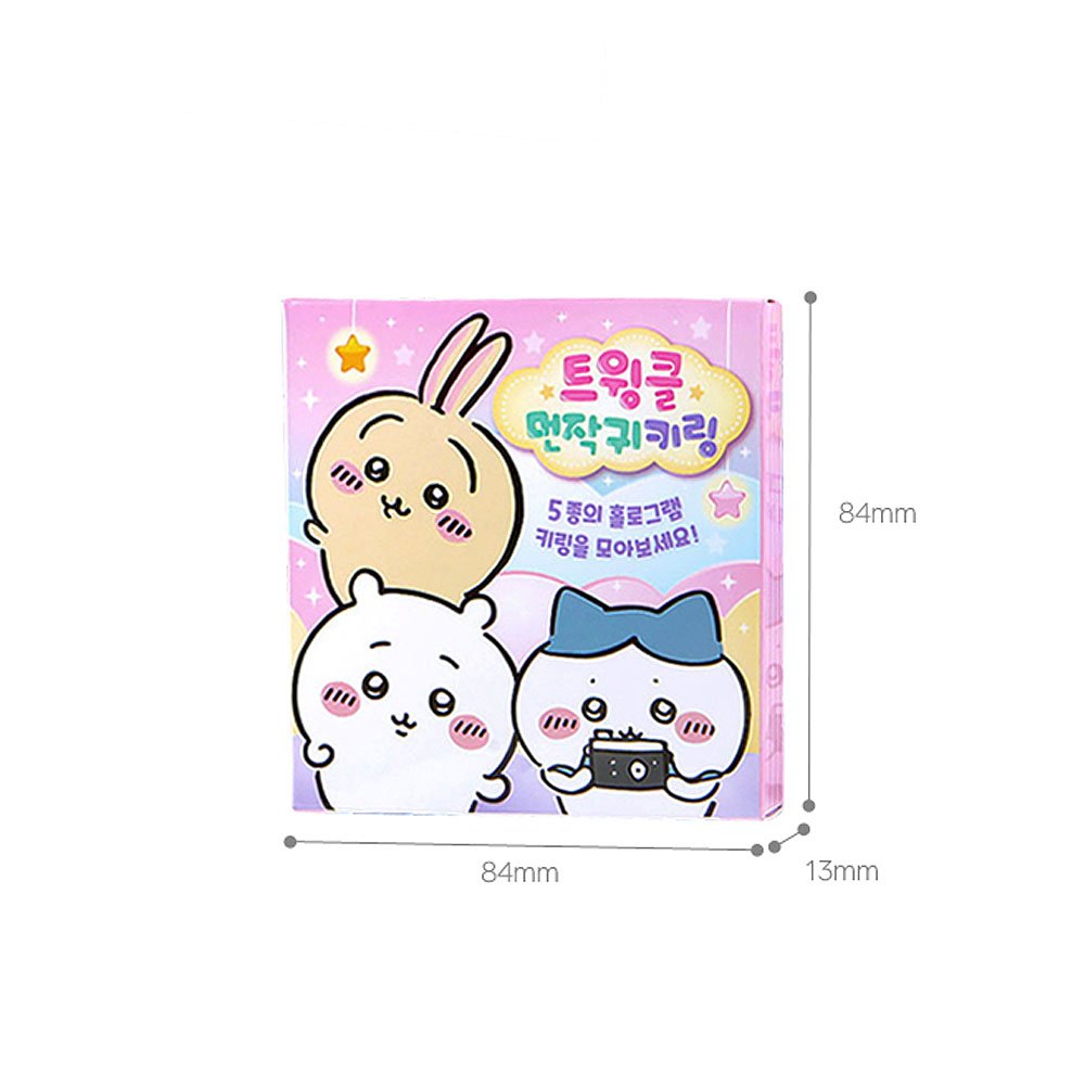 Chiikawa and Friends Hologram Keychain Blind Box