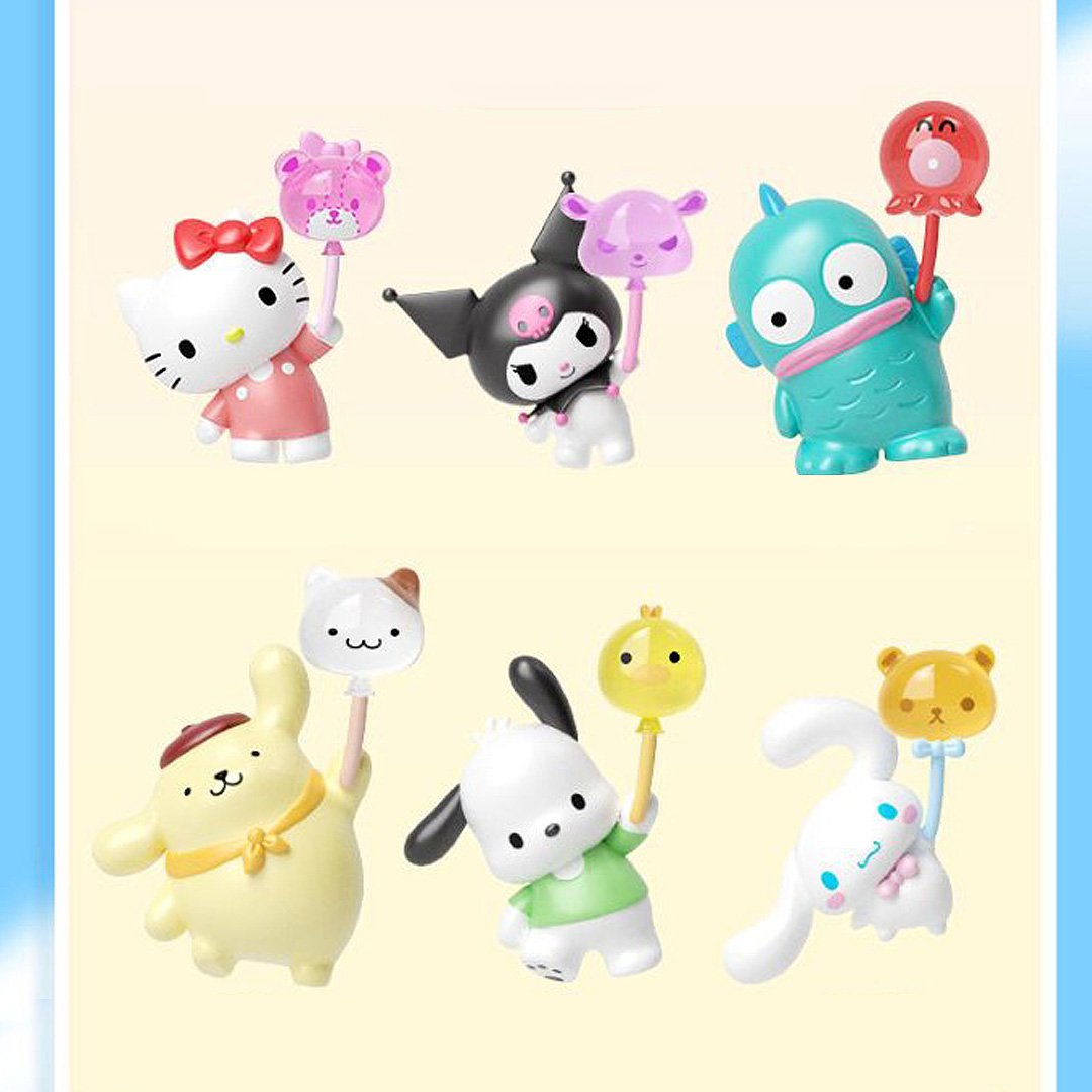 Sanrio Characters Balloon Adventure Figure Keychain Blind Box