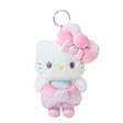 Hello Kitty and Dear Daniel 50th Anniversary Fashionable Ribbons Plush Mascot Keychains!