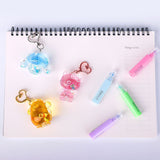 Sanrio Characters Random Water Liquid Stamp Keychain