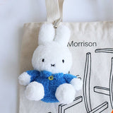 Miffy Sitting Clip-On Plush: Blue