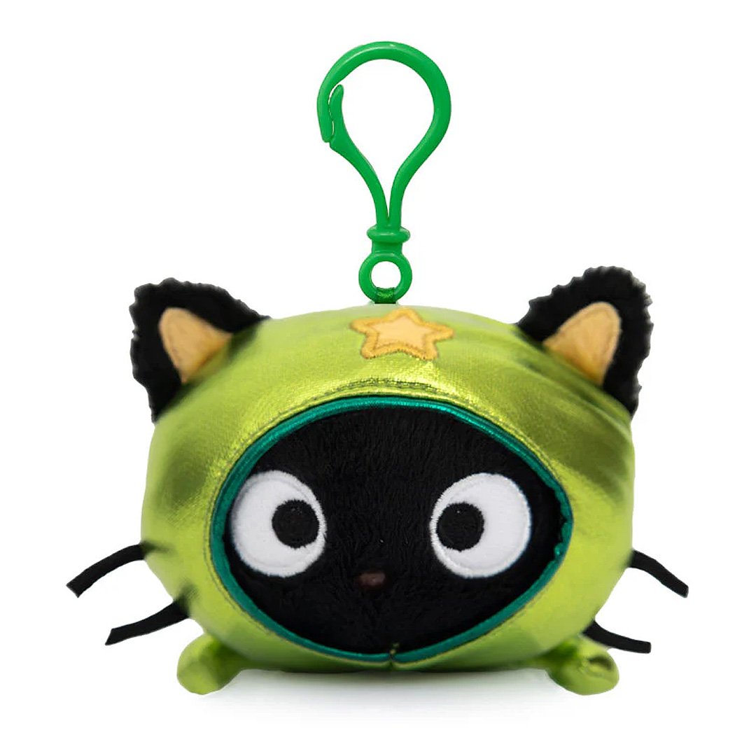 Sanrio Chococat Super Hero Mascot Clip-On Plush Keychain