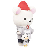 San- X Korilakkuma Bear Hoodie with Penguin Plush