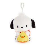 Sanrio Pochacco with Pi-chans Mascot Plush Keychain