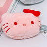 Sanrio Hello Kitty Color Face Plush Keychain