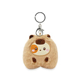 Anirollz Miniz Capybara Puppiroll Plush Charm Keychain
