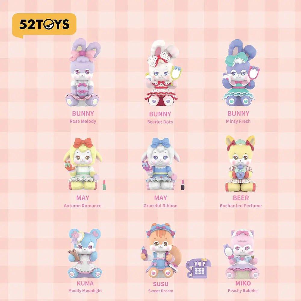 52toys fuwafuwa フィギュア　コンプリートセット　コンプセット Fuwafuwa Glamour Cutie Blind Box Figure – Hello Discount Store