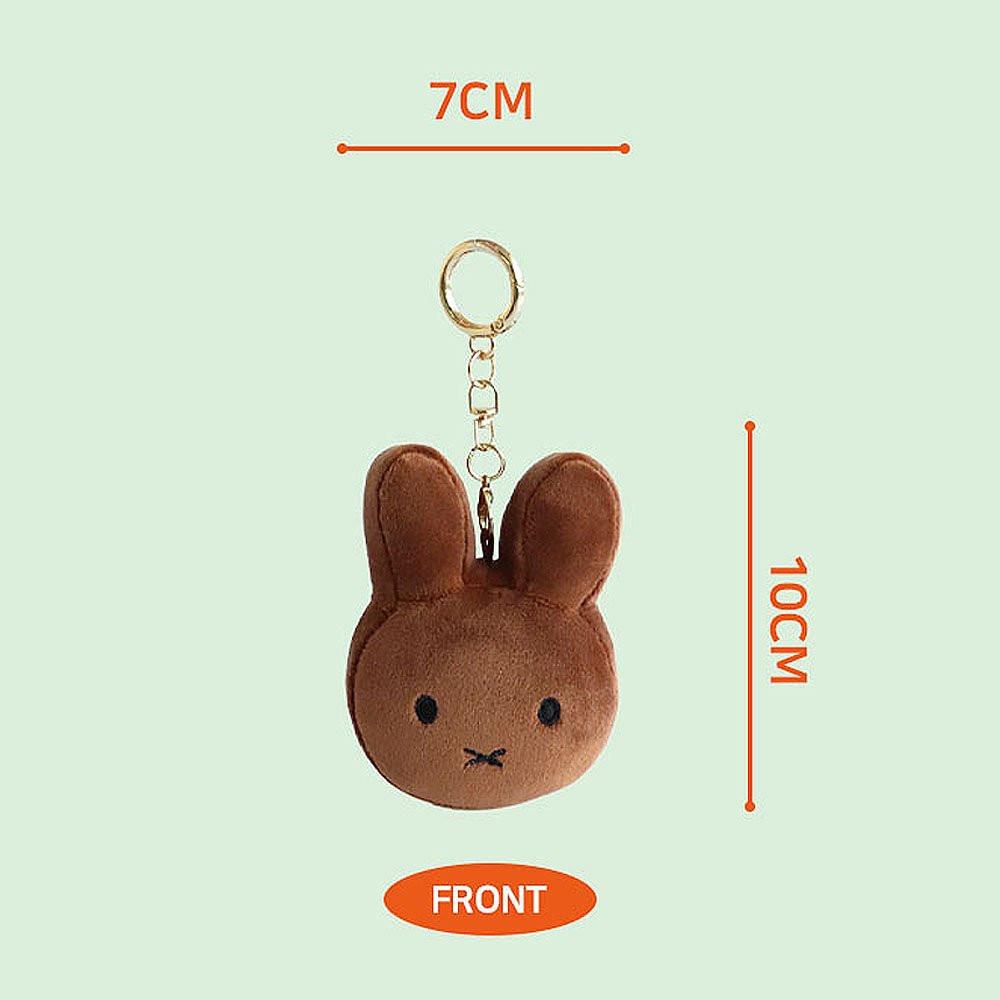 Miffy Melanie Face Mascot Plush Keychain – Hello Discount Store