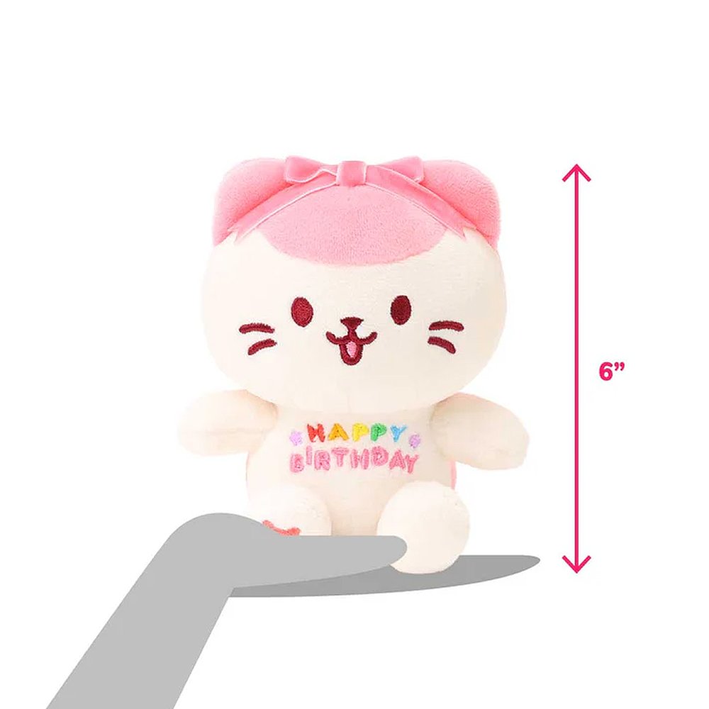 Anirollz Happy Birthday Kittiroll Small Sitting Plush