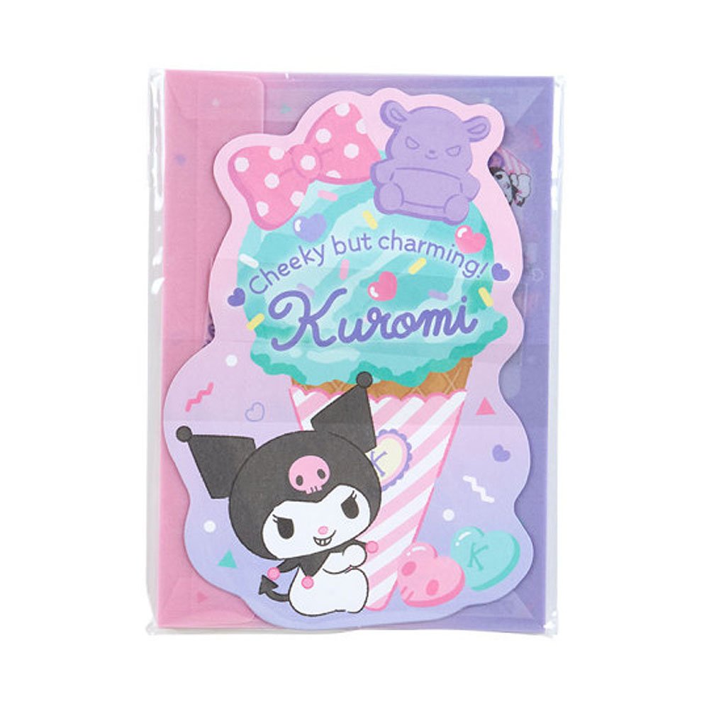 Kuromi Letter Set :Ice Cream Party