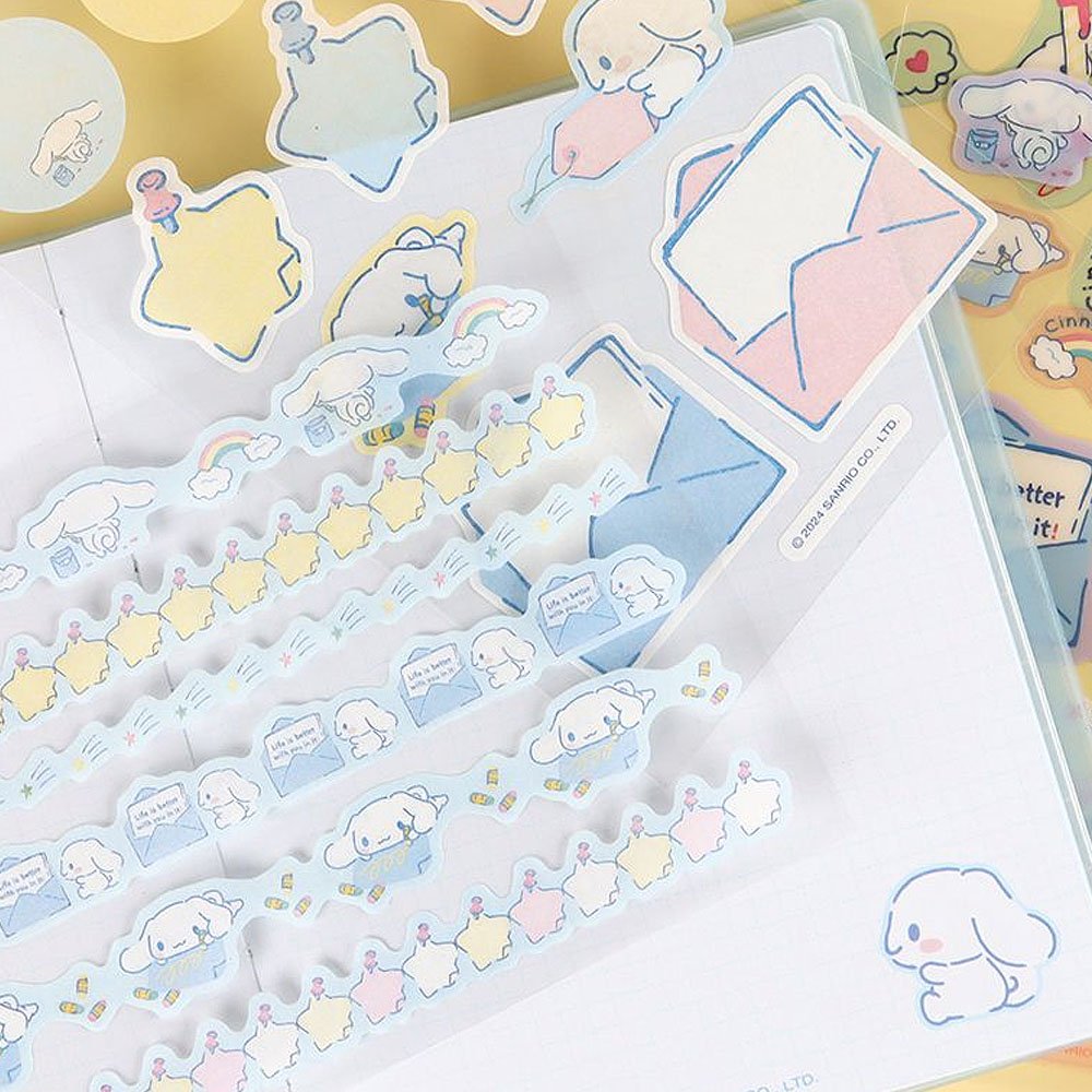 Sanrio Cinnamoroll Diary & Sticker Bag Gift Set