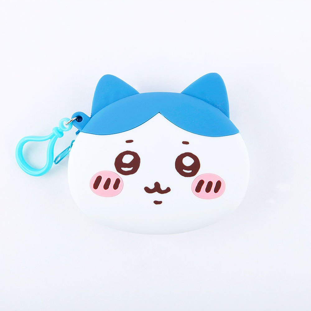 Chiikawa and Hachiware Silicon Pouch Keychain – Hello Discount Store