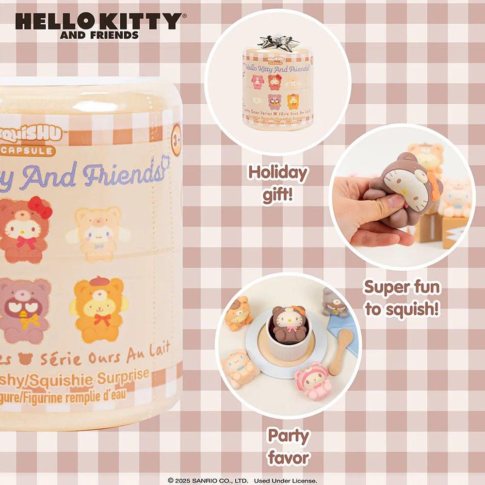 Sanrio Water Squishy Surprise Capsule : Latte Bear – Hello