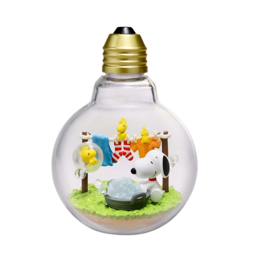 Re-Ment Peanuts Snoopy Weather Terrarium Figure Blind Box