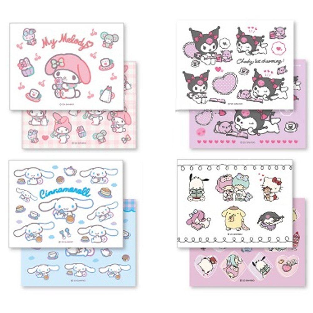 Sanrio Characters Diary Decoration Pearl Sticker Set