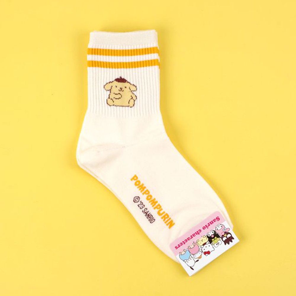 Sanrio Striped Crew Socks