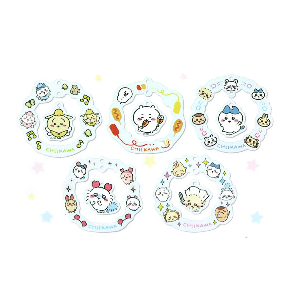 Chiikawa and Friends Hologram Keychain Blind Box