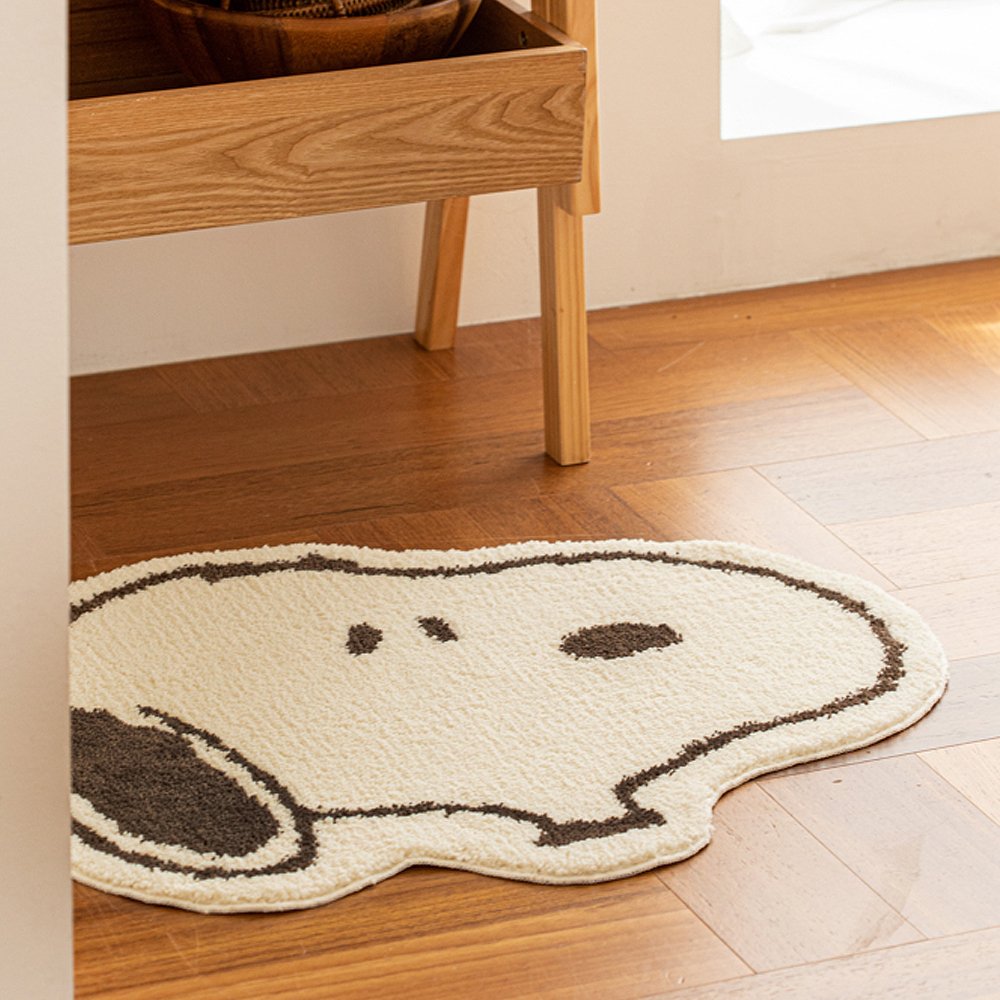 Peanuts Snoopy Face Rug