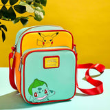 Loungefly x Pokémon Color Block Starters Crossbody Bag