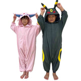 Pokemon Espeon Kids Costume Kigurumi Jumpsuit