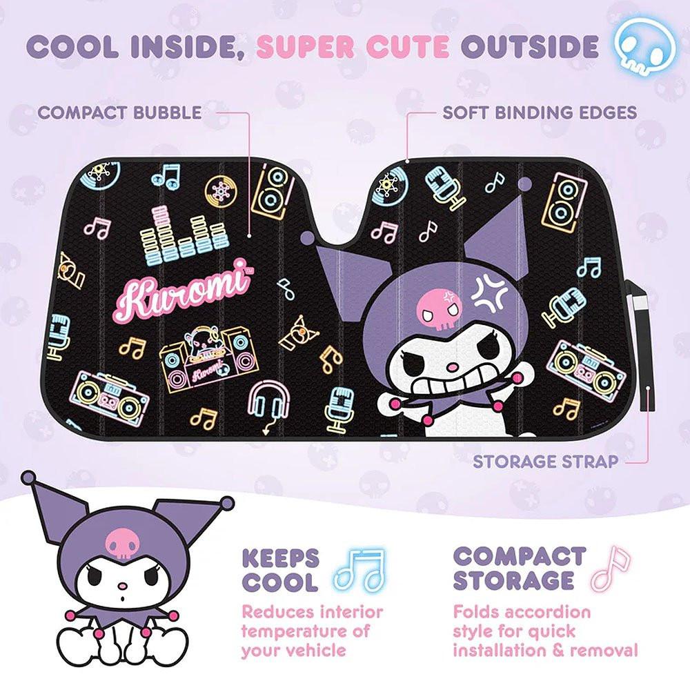 Sanrio Kuromi Car Sunshade – Hello Discount Store