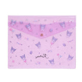 Sanrio Kuromi PVC Glitter Flat Pouch