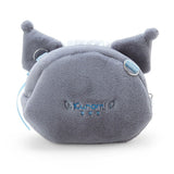 Kuromi Plush Crossbody Bag :Blue Angel