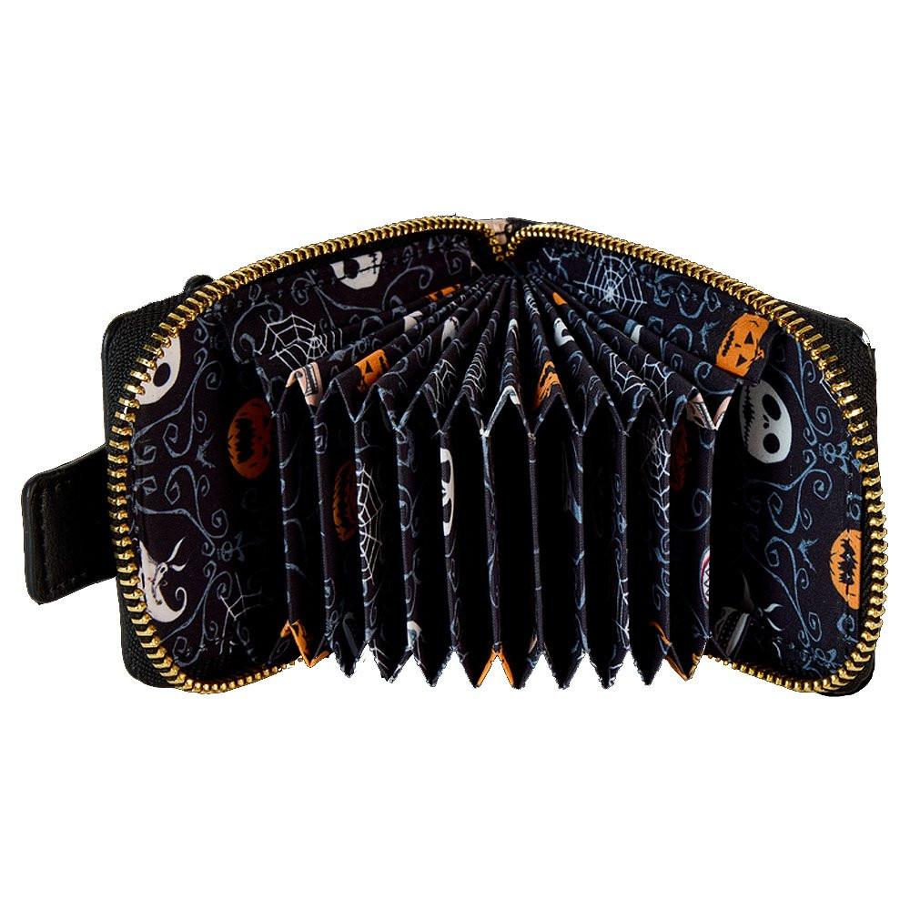 Loungefly x The Nightmare Before Christmas Mayor Cosplay Lenticular Accordion Zip Around Wallet
