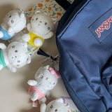 Sanrio Nya Ni Nyu Nye Nyon Mascot Plush Keychain