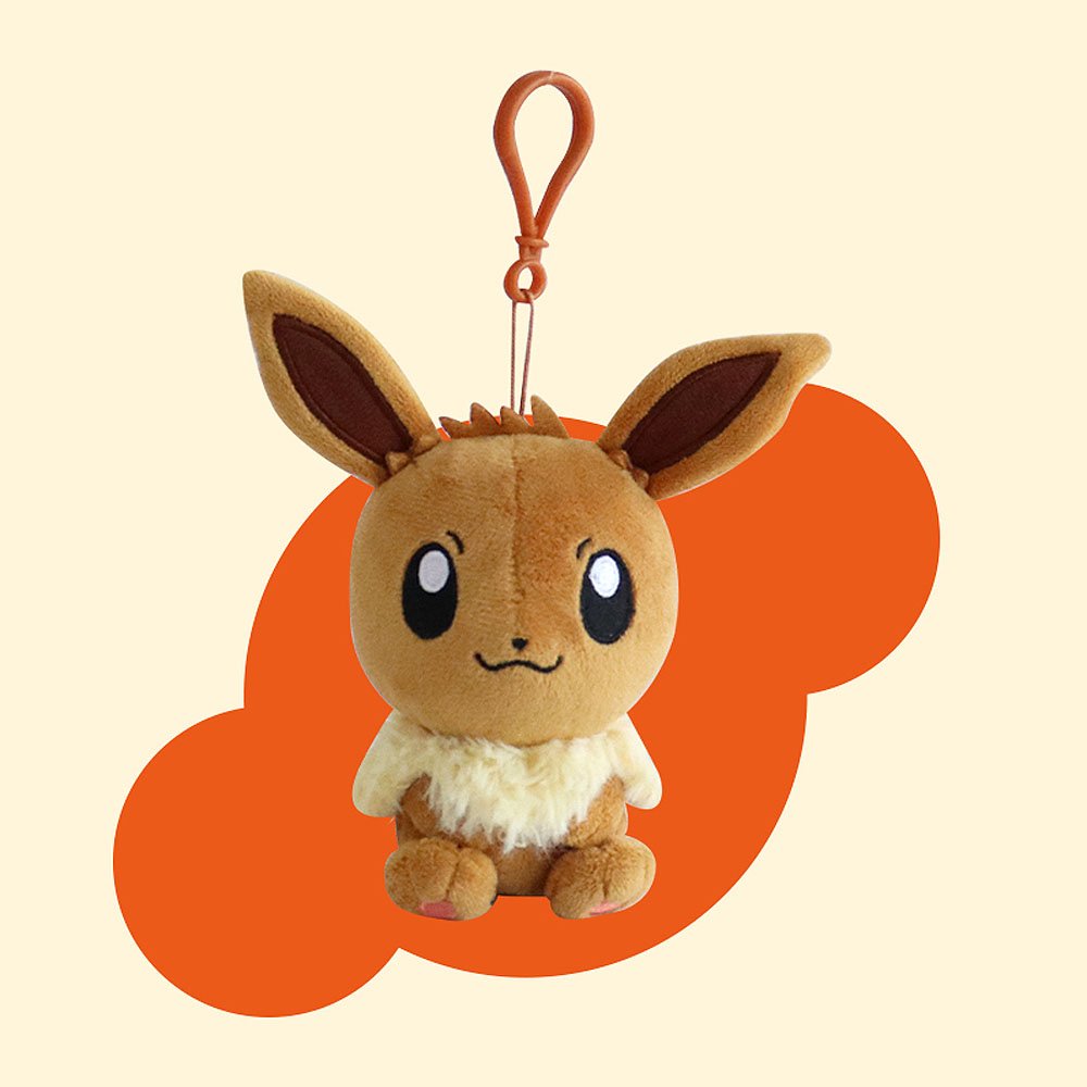 Pokemon Cutie-Pop Eevee Clip-On Plush – Hello Discount Store