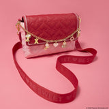 Loungefly x Peanuts Snoopy Valentine's Day Charm Crossbody Bag