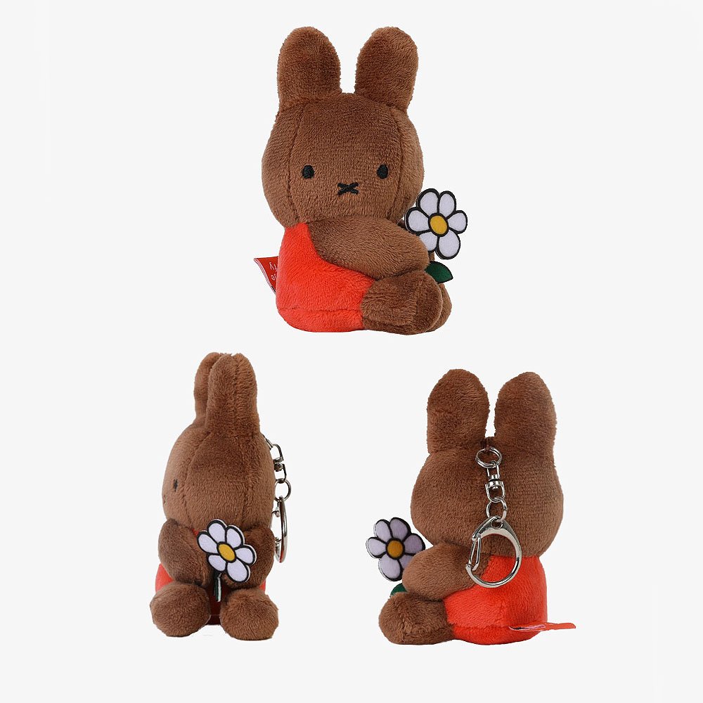Miffy Flower Mascot Clip-On Keychain – Hello Discount Store