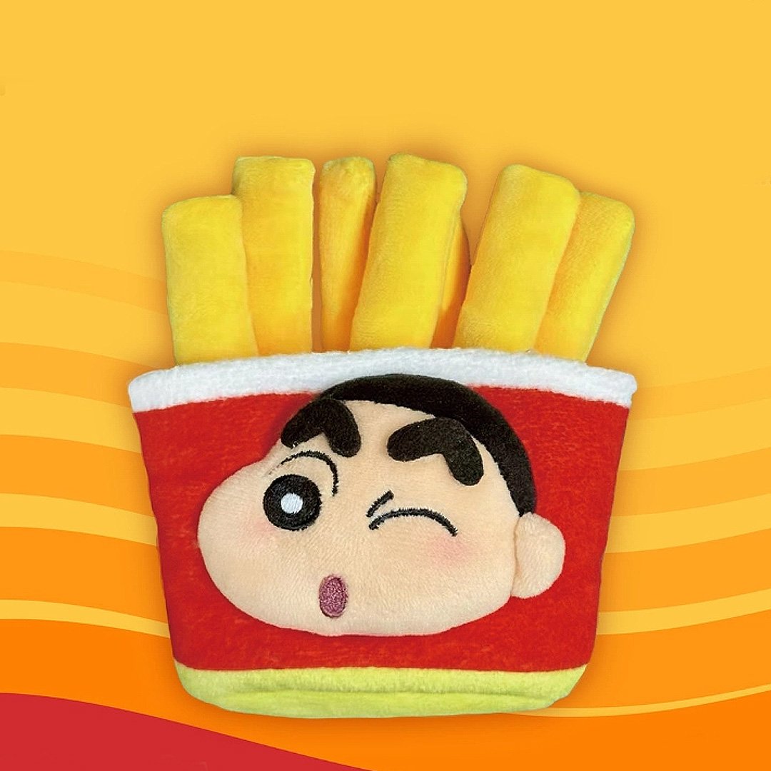 Crayon Shin-chan Happy Bucket Plush Blind Box Keychain