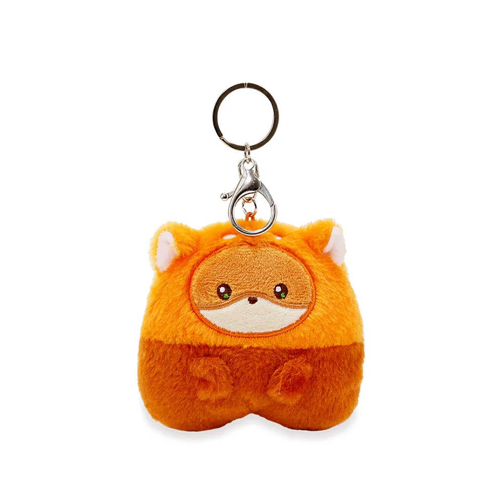 Anirollz Miniz Red Panda Foxiroll Plush Charm Keychain