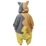 Pokemon Morpeko Kids Costume Kigurumi Full Belly Jumpsuit