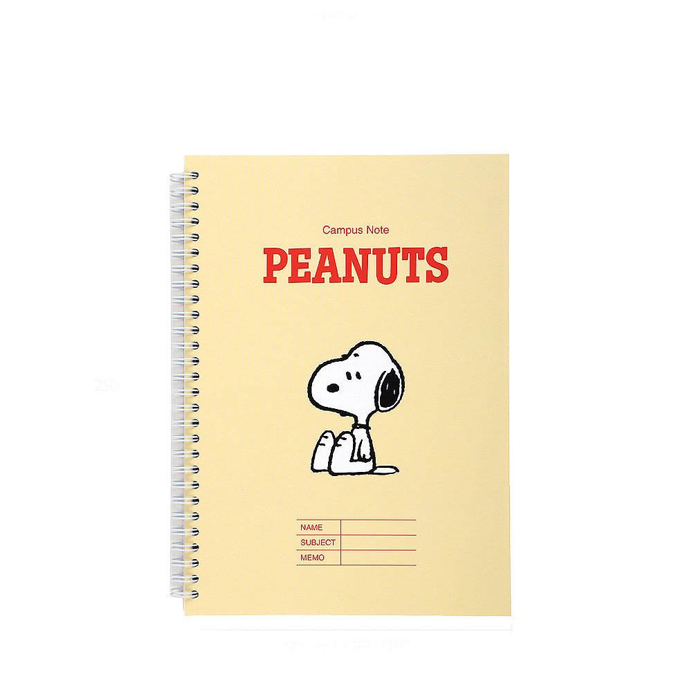 Peanuts Snoopy Campus Ruled Notebook