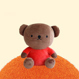 Miffy friends Boris Teddy Bear plush, Boris Teddy Bear Stuffed Animal plush, Boris Teddy Bear Soft Doll Toy