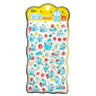 Four colorful sheets of officially licensed Sanrio Candy Bonbon sticker packs, featuring raised, 3D epoxy stickers of Cinnamoroll, Hangyodon, Chococat, and Usahana
