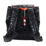 Whatever! Makes You Happy x Betty Boop Quilted Heart Trinket Backpack w/ Acrylic Charms