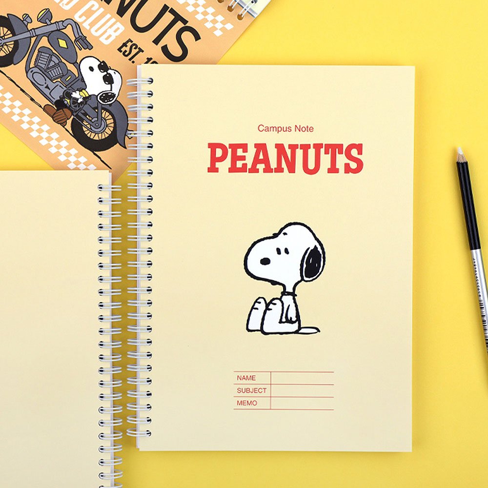 Peanuts Snoopy Campus Ruled Notebook