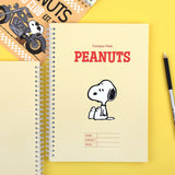 Peanuts Snoopy Campus Ruled Notebook