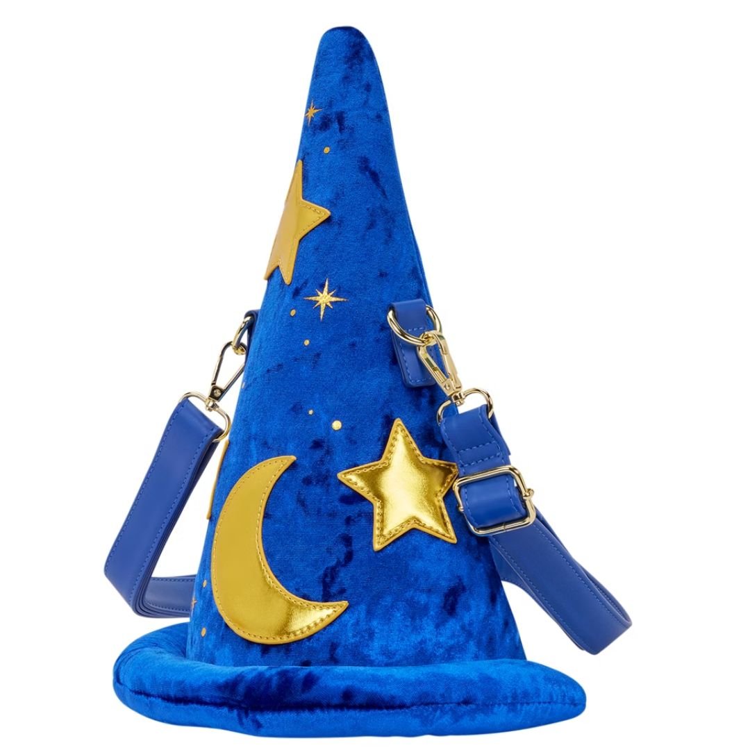 Loungefly x Disney Mickey Mouse Fantasia Hat 85th Anniversary Crossbody Bag